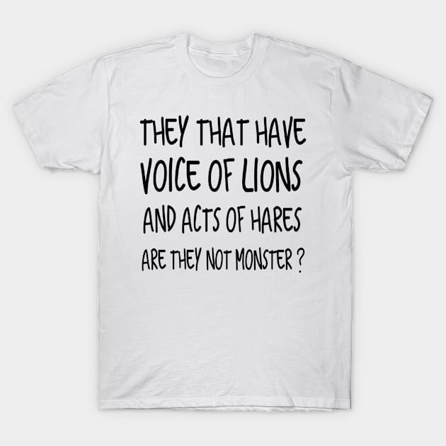 Voice Acting quote T-Shirt by richercollections